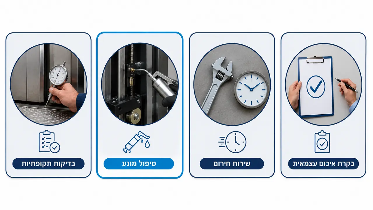 מה כוללת תחזוקה נכונה במבנה מסחרי פעיל